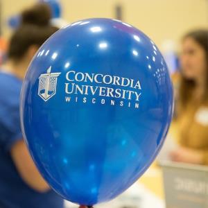 A concordia baloon at orienatation