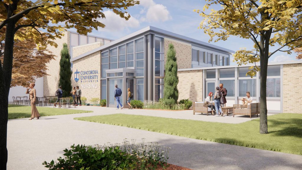 School of Nursing Wing Rendering